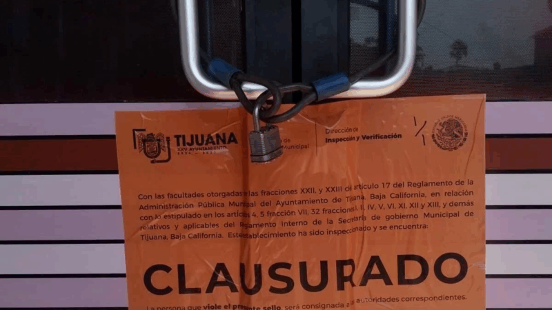 Clausuran sex-shop en Tijuana por operar sin permisos y cerca de escuela