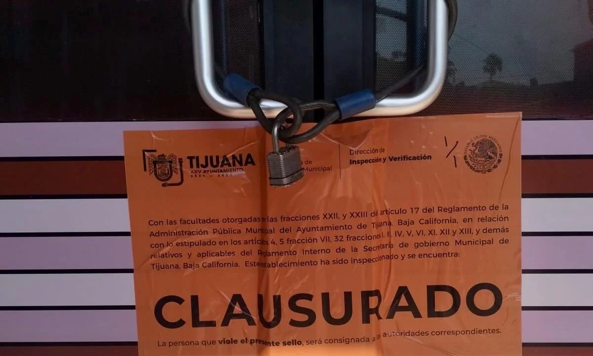 Clausuran sex-shop en Tijuana por operar sin permisos y cerca de escuela