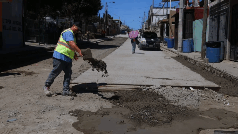 Mejoramiento urbano beneficia a 18 mil residentes en Tijuana