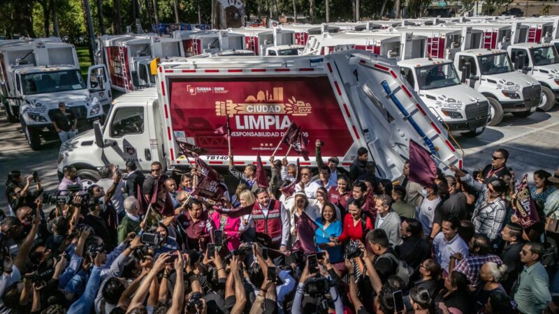 Tijuana suma 129 camiones de basura y logra 98% de cobertura