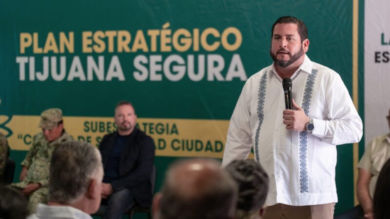 Ismael Burgueño presenta reducción del 36% en homicidios en Tijuana