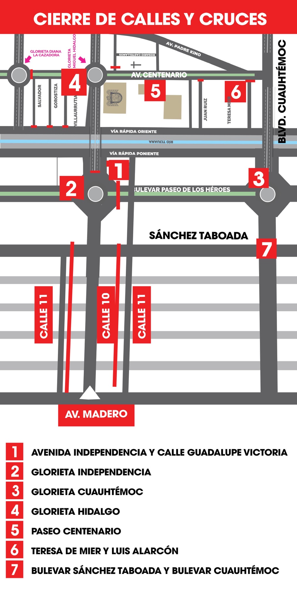 Tijuana alista desfile cívico militar por el 215 Aniversario de la Independencia