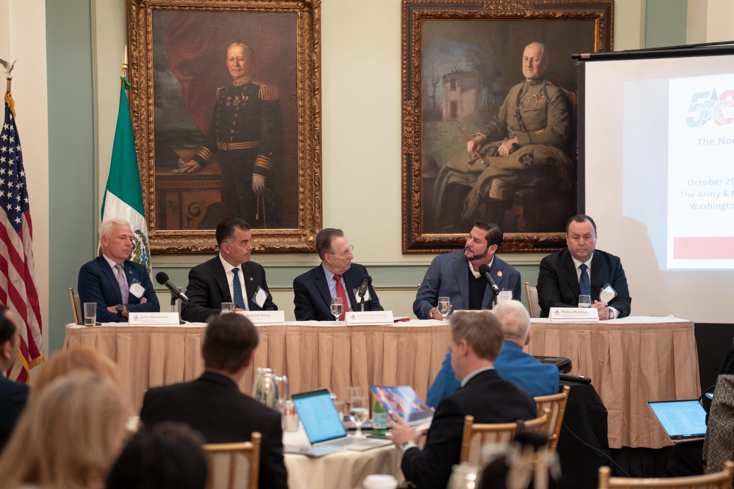 Asiste Ismael Burgueño a la Reunión Anual del Consejo Directivo de la Cámara de Comercio México–Estados Unidos