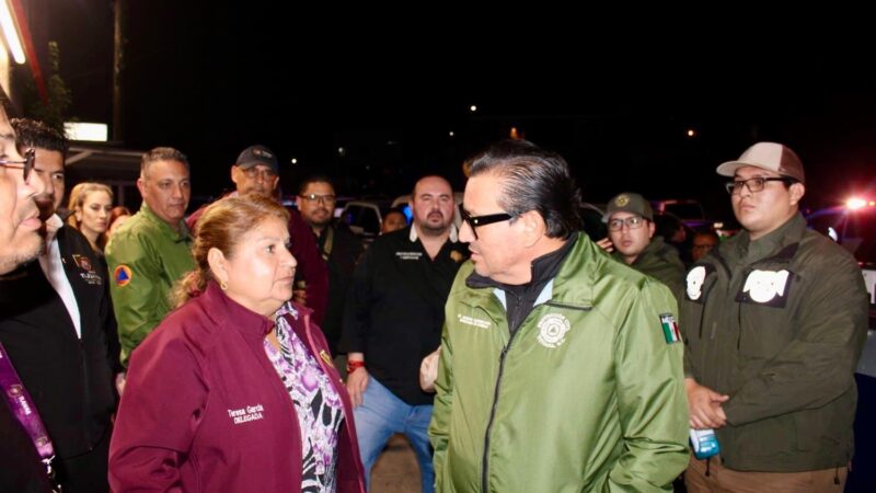 Tijuana coordina acciones preventivas tras deslizamiento en la calle Erídano