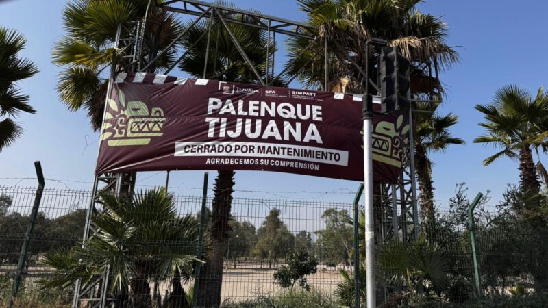 Informa Gobierno Municipal cierre temporal del Palenque de Tijuana