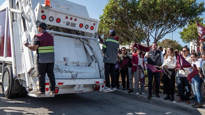 Pone en marcha Ismael Burgueño Ruiz nueve nuevas rutas de recolección de basura en Urbi Quinta del Cedro
