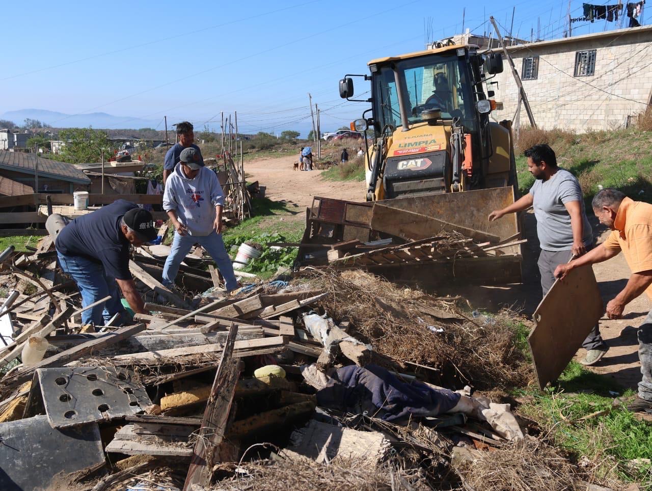 Tijuana intensifica limpieza con retiro de 14 toneladas de desechos