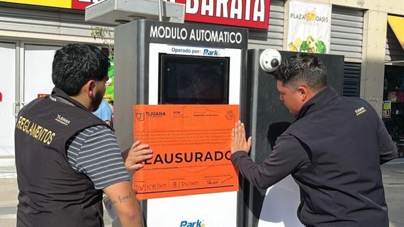 Mantiene Tijuana operativo en estacionamientos de plazas comerciales para verificar el cumplimiento de la normatividad municipal