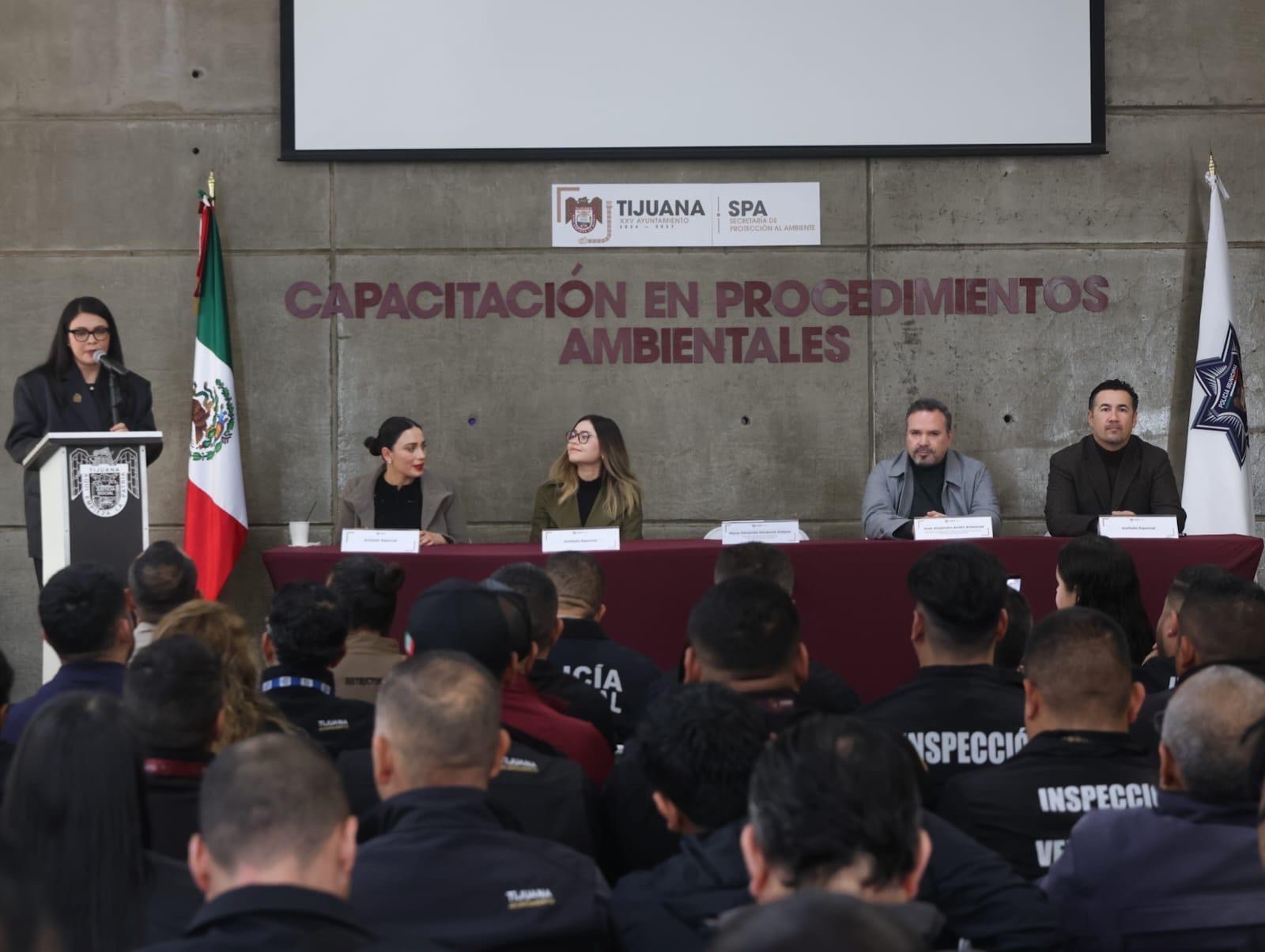 Imparte Gobierno Municipal de Tijuana capacitación ‘Atención Integral de Denuncias Ambientales’