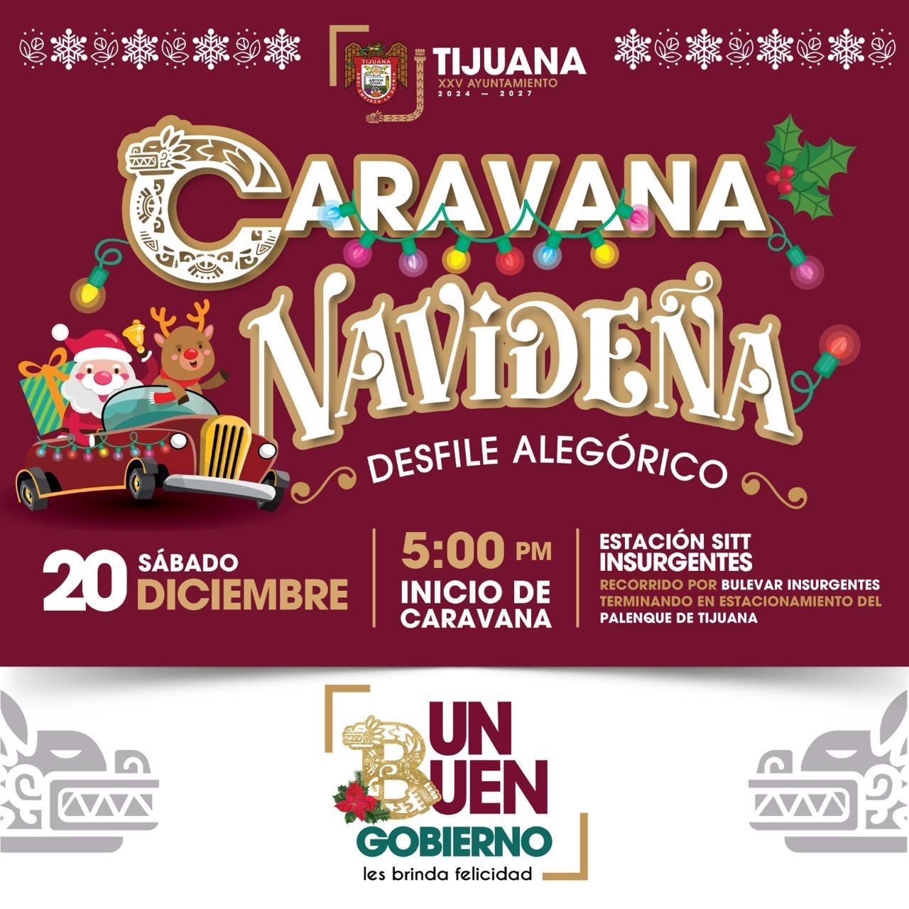 Invita Ismael Burgueño a la Caravana Navideña el próximo 20 de diciembre