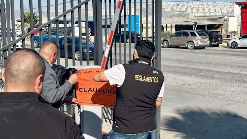Refuerza Gobierno Municipal de Tijuana operativos de inspección en estacionamientos de la ciudad