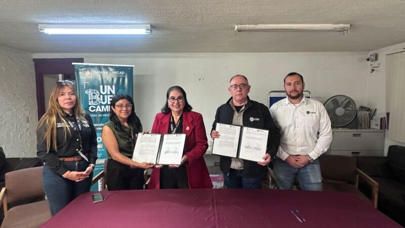 Firman Gobierno Municipal de Tijuana y Promotora Ambiental GEN convenio de colaboración para fortalecer la prevención y la atención de adicciones