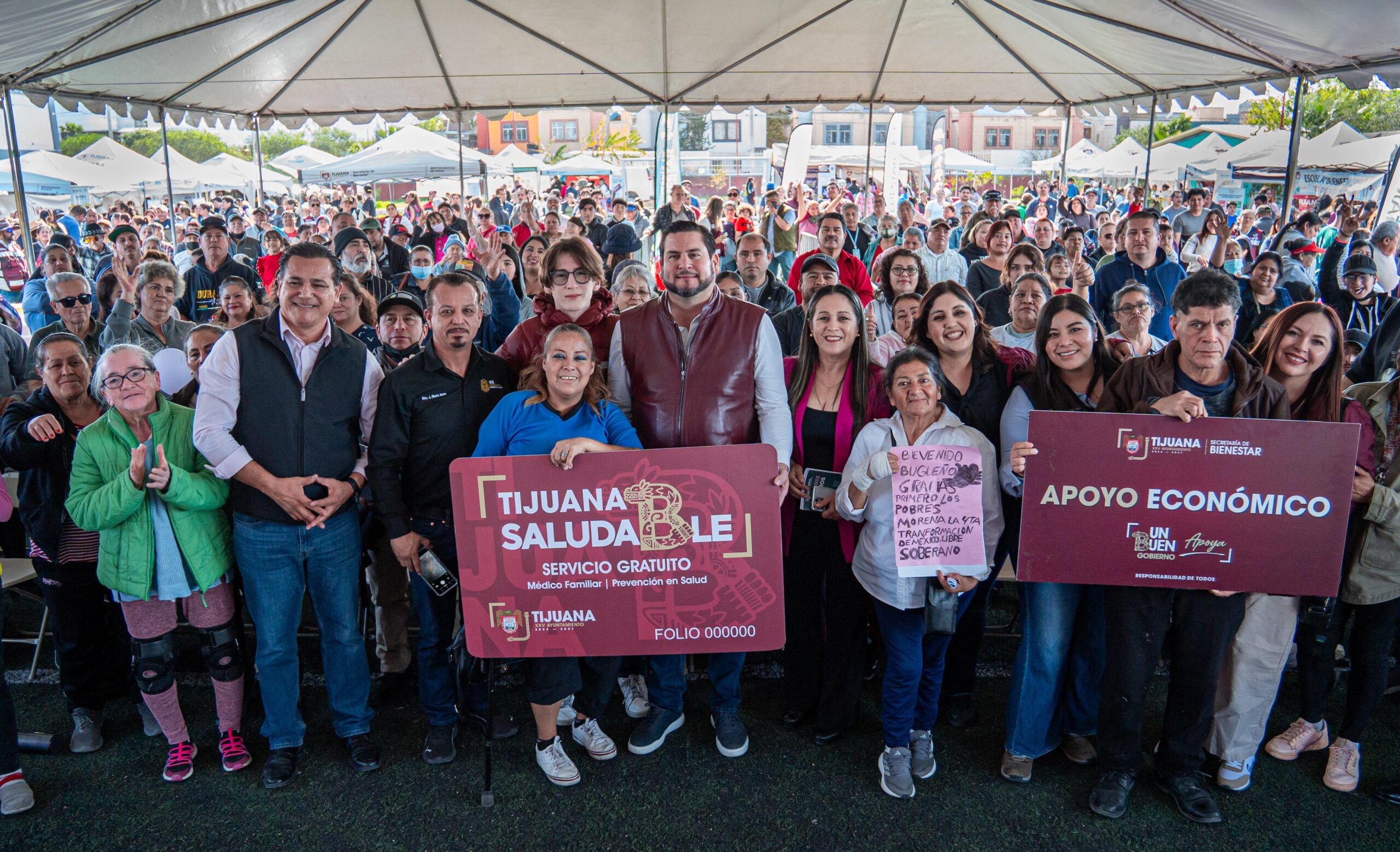 Encabeza Ismael Burgueño Jornada del Pueblo en Real de San Francisco I