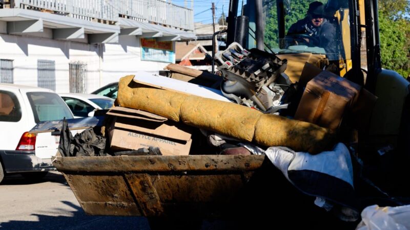 Recolecta Gobierno de Tijuana 40 toneladas de basura colonias de las delegaciones Otay Centenario y Sánchez Taboada
