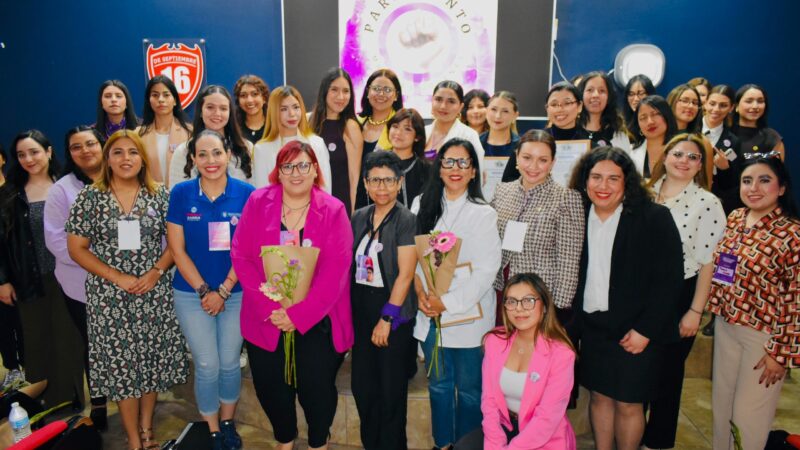 Participa Gobierno Municipal de Tijuana en el Primer Parlamento Estatal de Mujeres Jóvenes de Baja California