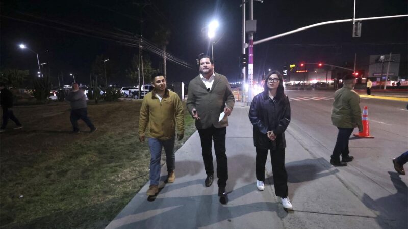 Nuevo Sendero Seguro ilumina zona universitaria en Tijuana