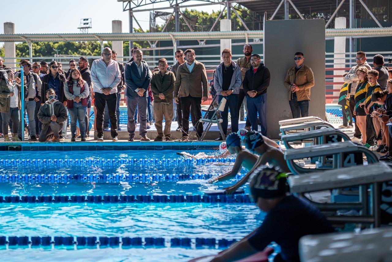 Reabren alberca de la Unidad Deportiva Tijuana tras rehabilitación