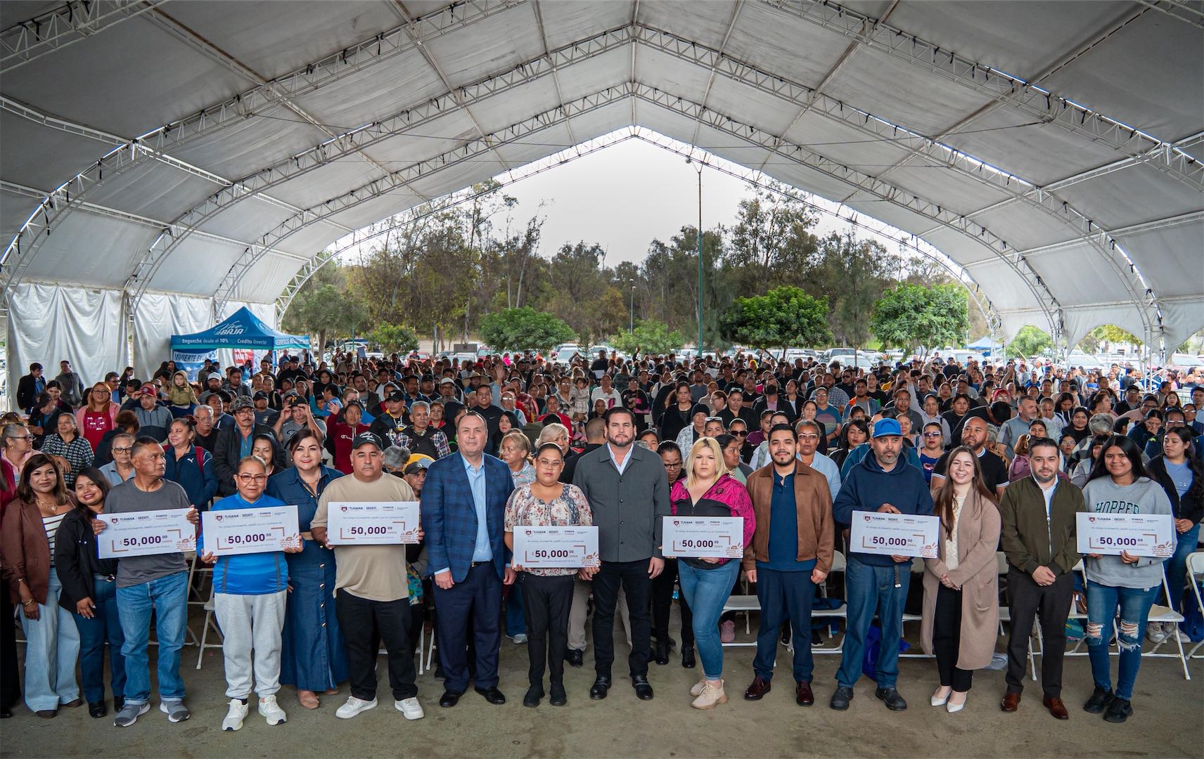 Entregan apoyos económicos a emprendedores con programa ‘SEDETI en tu Delegación’
