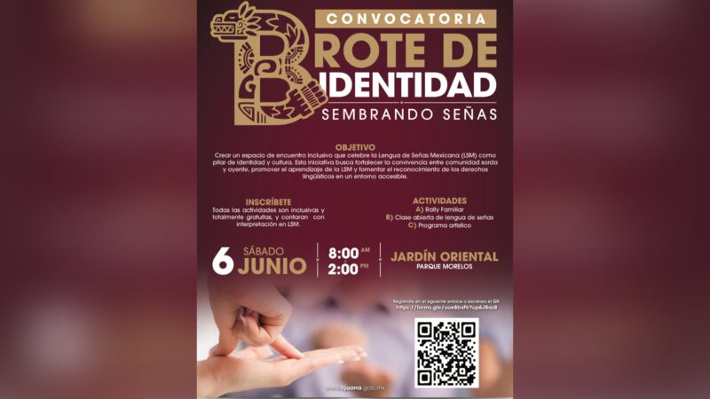 Tijuana celebrará jornada inclusiva por la Lengua de Señas Mexicana