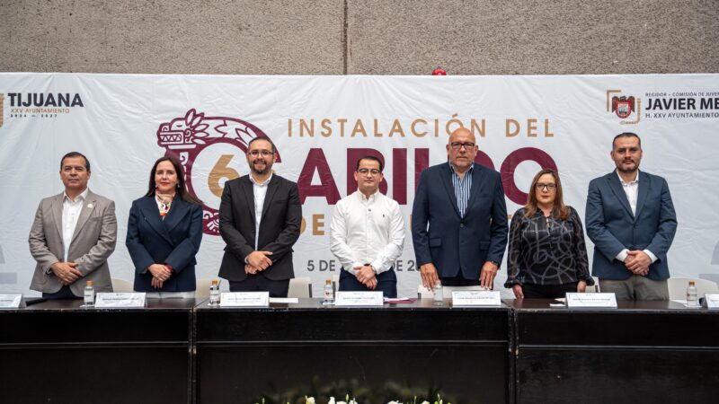 Instala XXV Ayuntamiento de Tijuana Sexto Cabildo de la Juventud
