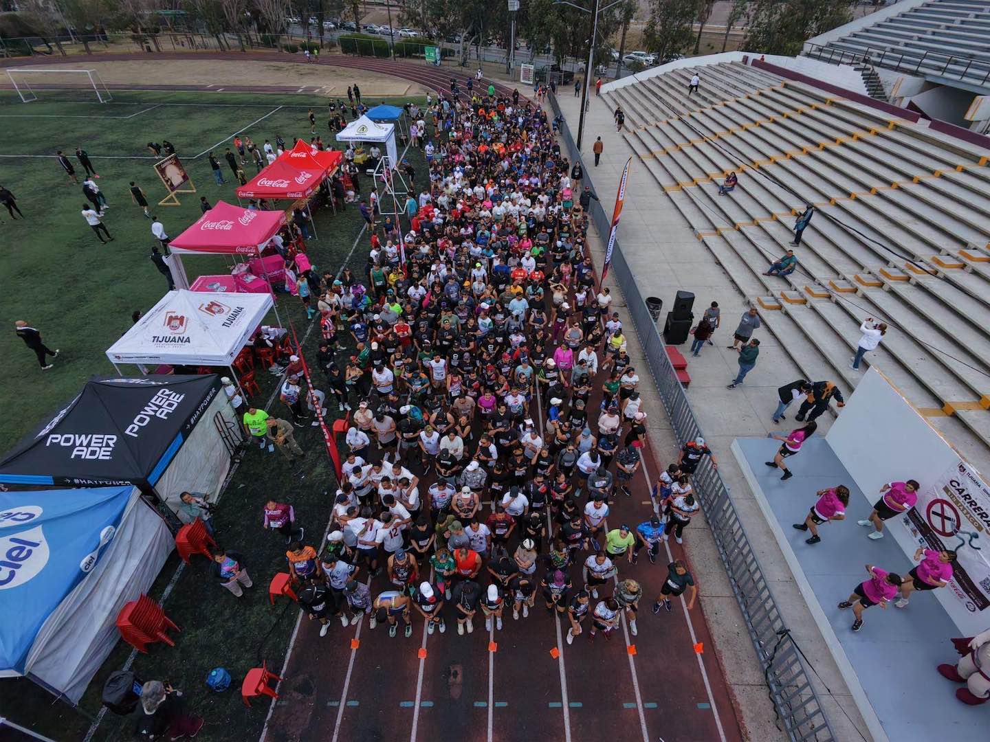 Reúne Tijuana a más de mil participantes en la 2da. Carrera 5K ‘Corre Sin Tabaco’