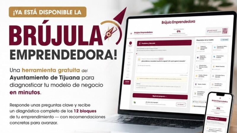 Tijuana lanza herramienta gratuita para impulsar emprendedores