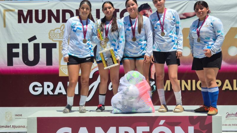 Más de 600 jóvenes disputan la final del Mundialito 6×6 en Tijuana