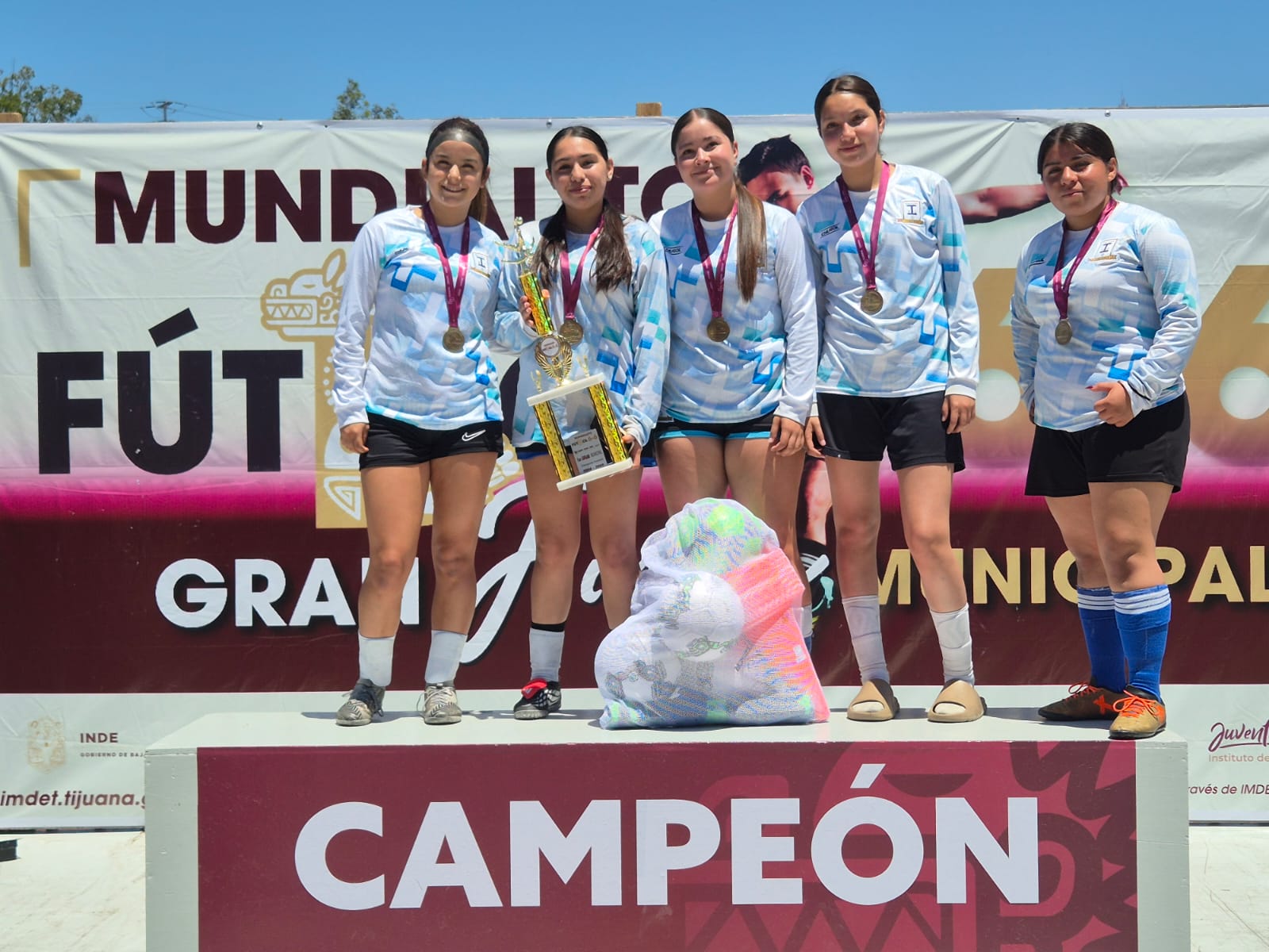 Más de 600 jóvenes disputan la final del Mundialito 6×6 en Tijuana