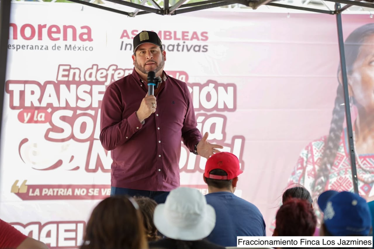 Burgueño lleva su mensaje de unidad y soberanía a Mexicali
