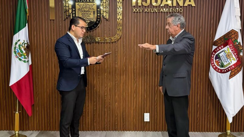 José Luis Pérez Canchola es el nuevo director de Derechos Humanos del Ayuntamiento de Tijuana
