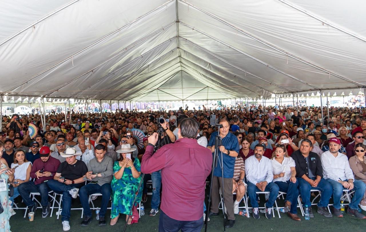 Más de 5 mil simpatizantes defienden la 4T y soberanía en Tijuana