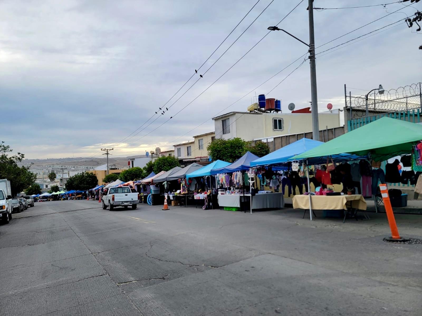 Mercado sobre ruedas de Paseo Banderas cambia temporalmente de ubicación por obras