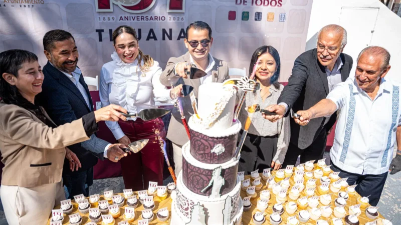 Tijuana celebra 137 años de historia con acto cívico en la Torre de Agua Caliente