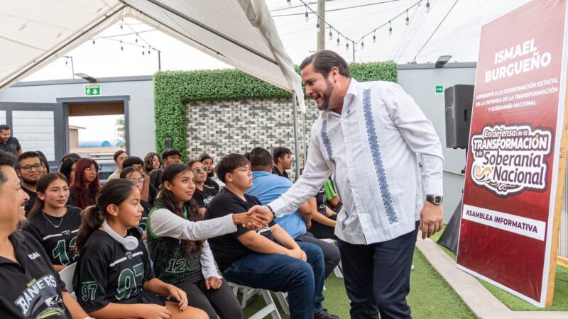 Burgueño plantea ampliar oportunidades para jóvenes de BC