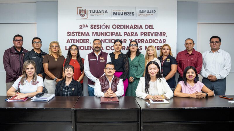 Realizan Segunda Sesión del Sistema Municipal para Prevenir, Atender, Sancionar y Erradicar la violencia contra las mujeres